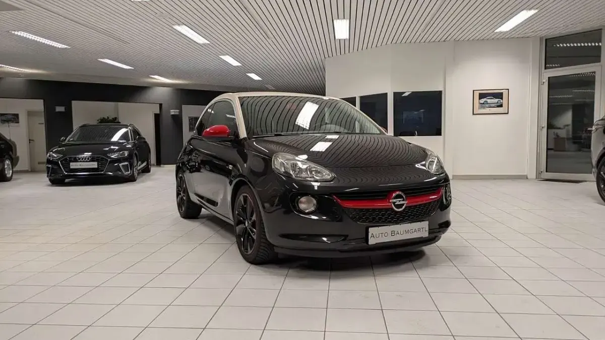 Gebraucht Opel Adam Jam 87 PS (63 kW) 2015 Graphitschwarz/carbon flash/mi Kleinwagen
