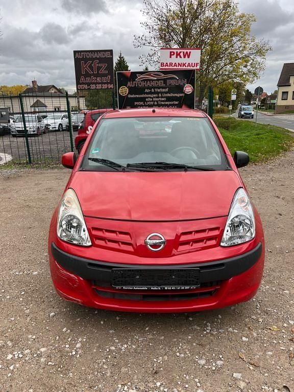 Rot Gebraucht 2009 Nissan Pixo Acenta Kleinwagen | 2.999 € (Superpreis) - Bild 1/4