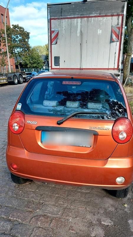 Orange Gebraucht 2007 Chevrolet Matiz Kleinwagen | 200 € (Superpreis) - Bild 1/4