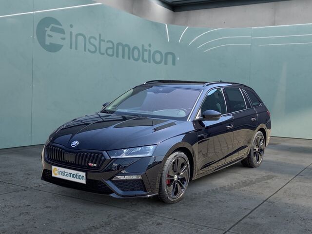 Schwarz Gebraucht 2022 Skoda Octavia RS Kombi | 44.040 € - Bild 1/2