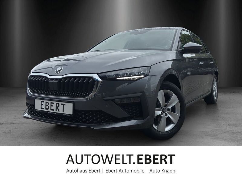 Grey metallic Neu 2025 Skoda Scala Essence Kleinwagen | 22.480 € (Fairer Preis) - Bild 1/4