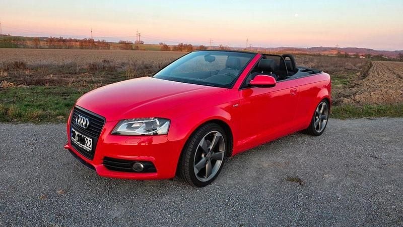 Gebraucht Audi A3 Cabriolet S-Line 160 PS (117 kW) 2012 Rot Cabrio