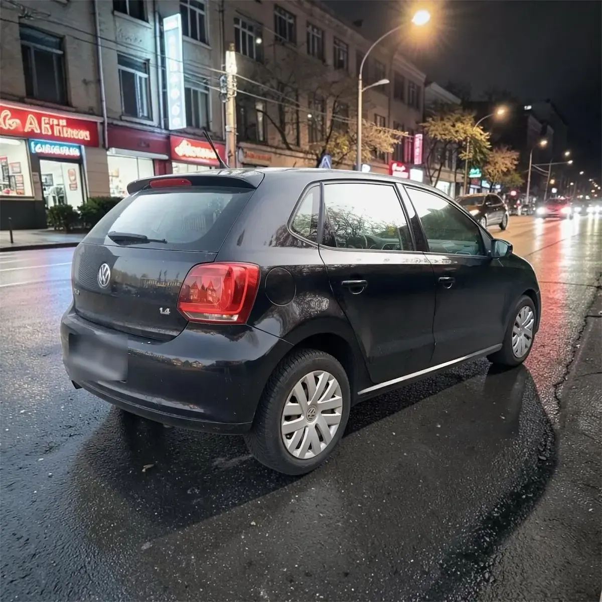 Gebraucht VW Polo 86 PS (63 kW) 2011 Schwarz Kleinwagen