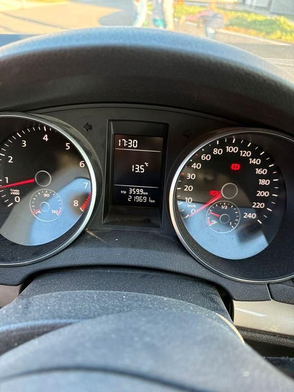 Gebraucht VW Golf VI Trendline 80 PS (58 kW) 2009 Schwarz Kleinwagen