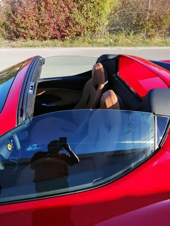 Nowe Ferrari 296 829 KM (609 kW) 2025 Czerwony Kabriolet