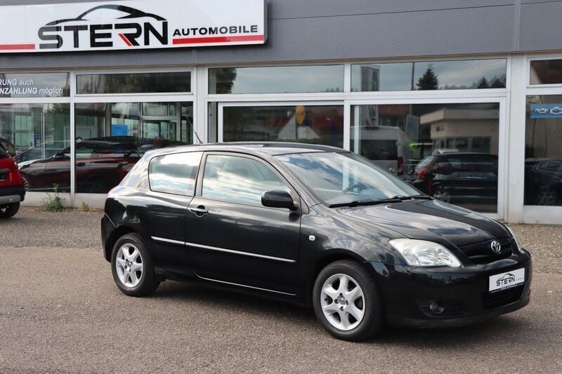 Black mica / ink Gebraucht 2007 Toyota Corolla Edition Kleinwagen | 2.290 € (Superpreis) - Bild 1/4
