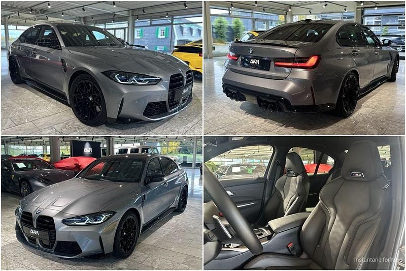 Grau Gebraucht 2022 BMW M3 Competition Edition Limousine | 72.980 € (Superpreis) - Bild 1/4