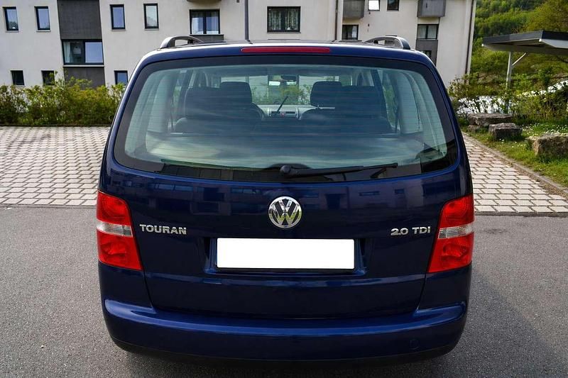 Gebraucht VW Touran Trendline 140 PS (102 kW) 2005 Blau Van / Kleinbus