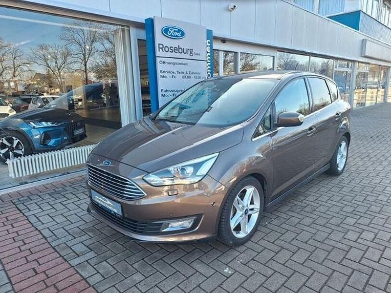Gebraucht Ford C-MAX Titanium 150 PS (110 kW) 2018 Braun Van / Kleinbus