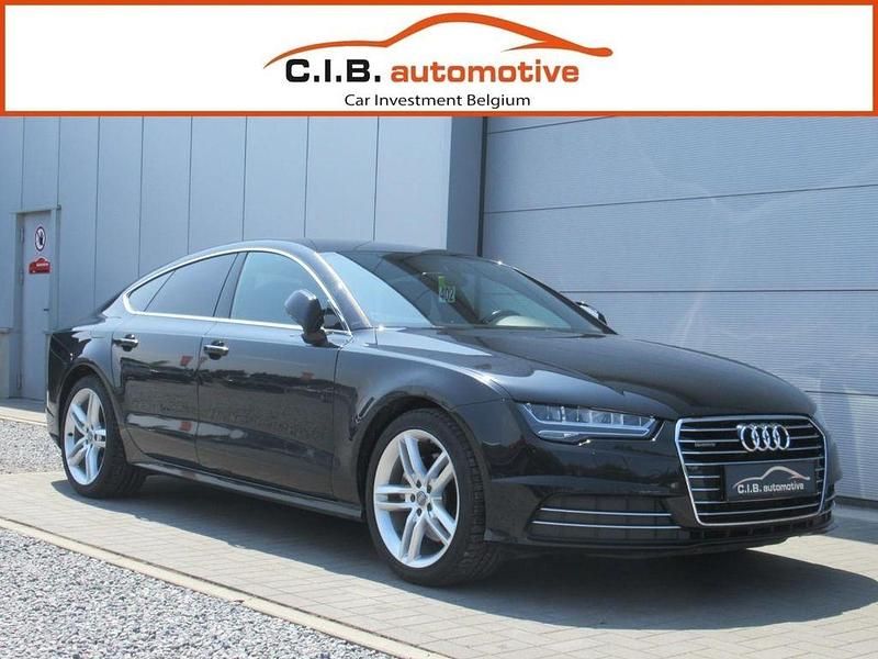 Schwarz Gebraucht 2016 Audi A7 S-Line Kleinwagen | 18.997 € (Etwas zu teuer) - Bild 1/4
