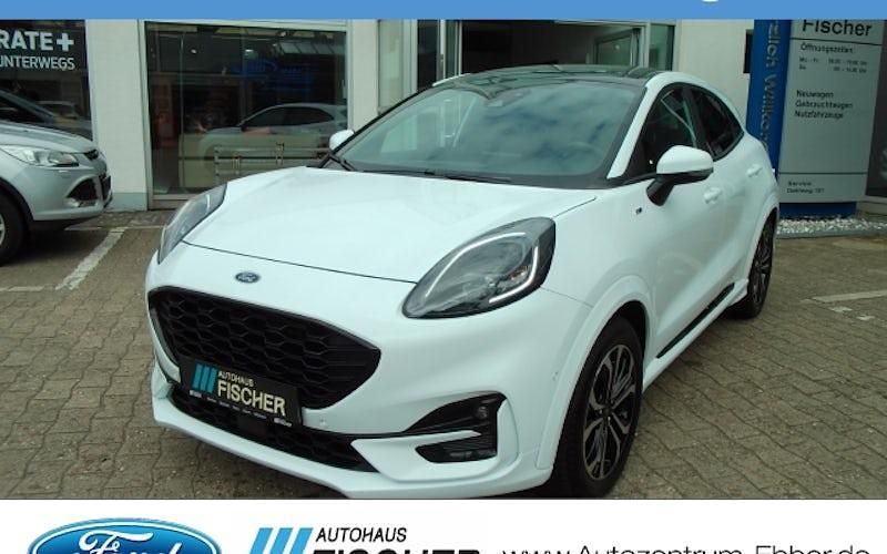Weiß Gebraucht 2024 Ford Puma Gen-E ST-Line SUV | 21.778 € - Bild 1/4