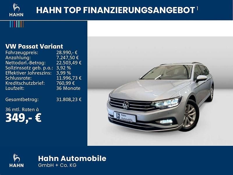 Gebraucht VW Passat Business 150 PS (110 kW) 2022 Silber Kombi