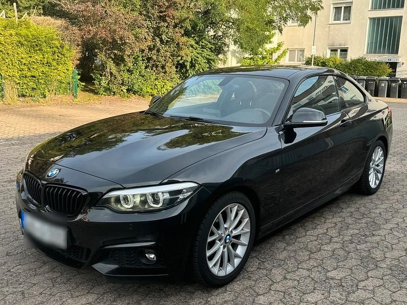 Schwarz Gebraucht 2019 BMW 218 M Sport Coupé | 19.950 € (Guter Preis) - Bild 1/4