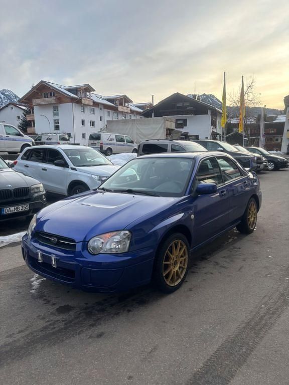 Gebraucht Subaru Impreza 125 PS (91 kW) 2002 Blau Limousine