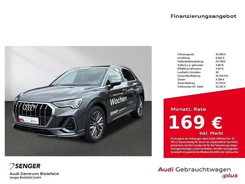 Daytonagrau perleffekt Gebraucht 2023 Audi Q3 S-Line SUV | 30.480 € (Superpreis) - Bild 1/4