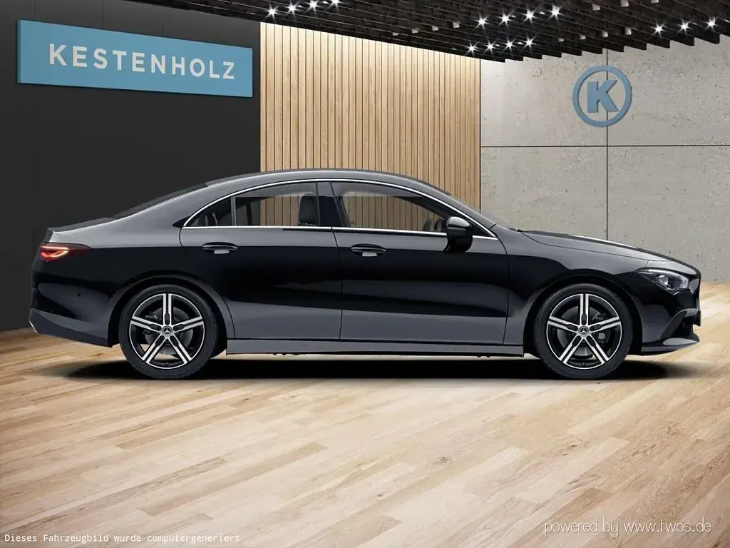 Gebraucht Mercedes CLA250 Progressive 224 PS (164 kW) 2023 Unilack nachtschwarz Coupé
