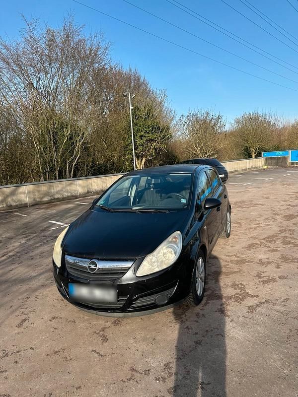 Gebraucht Opel Corsa 80 PS (58 kW) 2007 Schwarz Kleinwagen