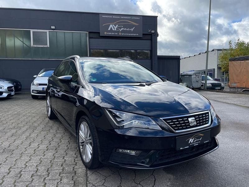 Schwarz Gebraucht 2019 Seat Leon ST XCELLENCE Kombi | 14.999 € (Superpreis) - Bild 1/4