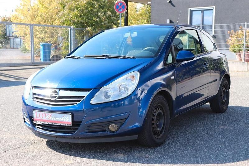 Blau Gebraucht 2007 Opel Corsa Catch Me Kleinwagen | 990 € (Guter Preis) - Bild 1/4