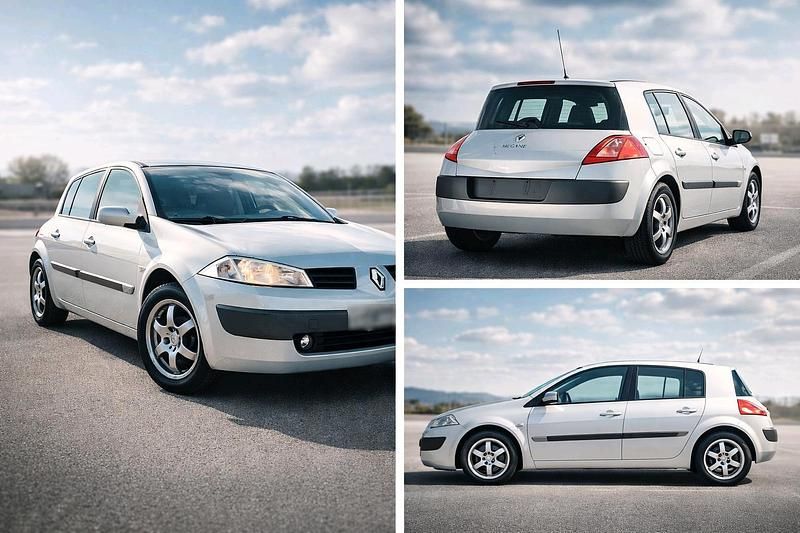 Gebraucht Renault Mégane II 135 PS (99 kW) 2003 Silber Kleinwagen