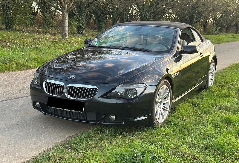 Schwarz Gebraucht 2004 BMW 645 Cabriolet Cabrio | 8.250 € (Superpreis) - Bild 1/4