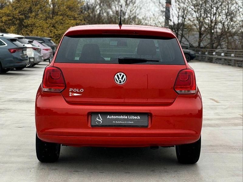 Gebraucht VW Polo Match 60 PS (44 kW) 2012 Orange Kleinwagen