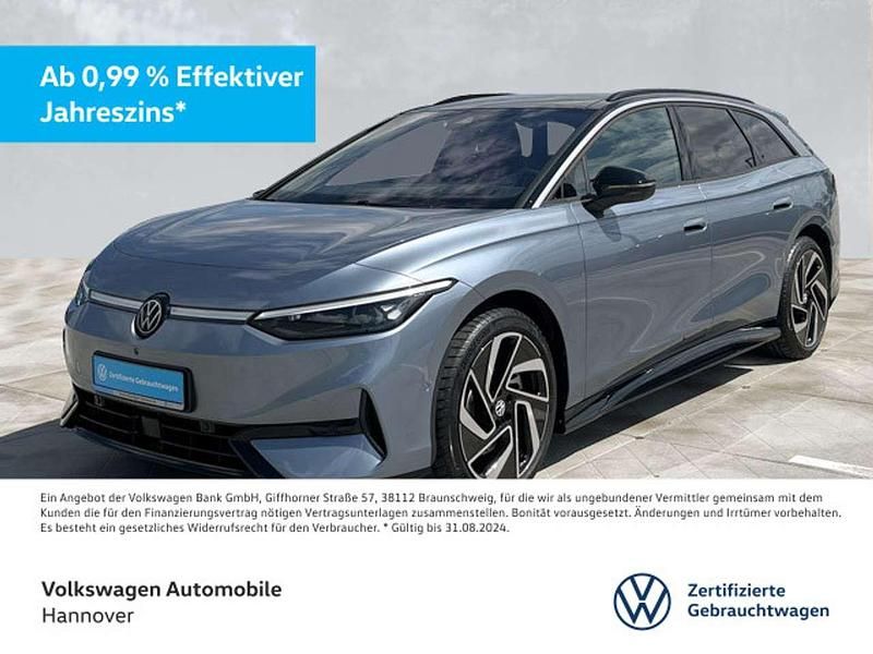 Stonewashed blue metallic schw Gebraucht 2024 VW ID.7 Pro Limousine | 49.850 € - Bild 1/3