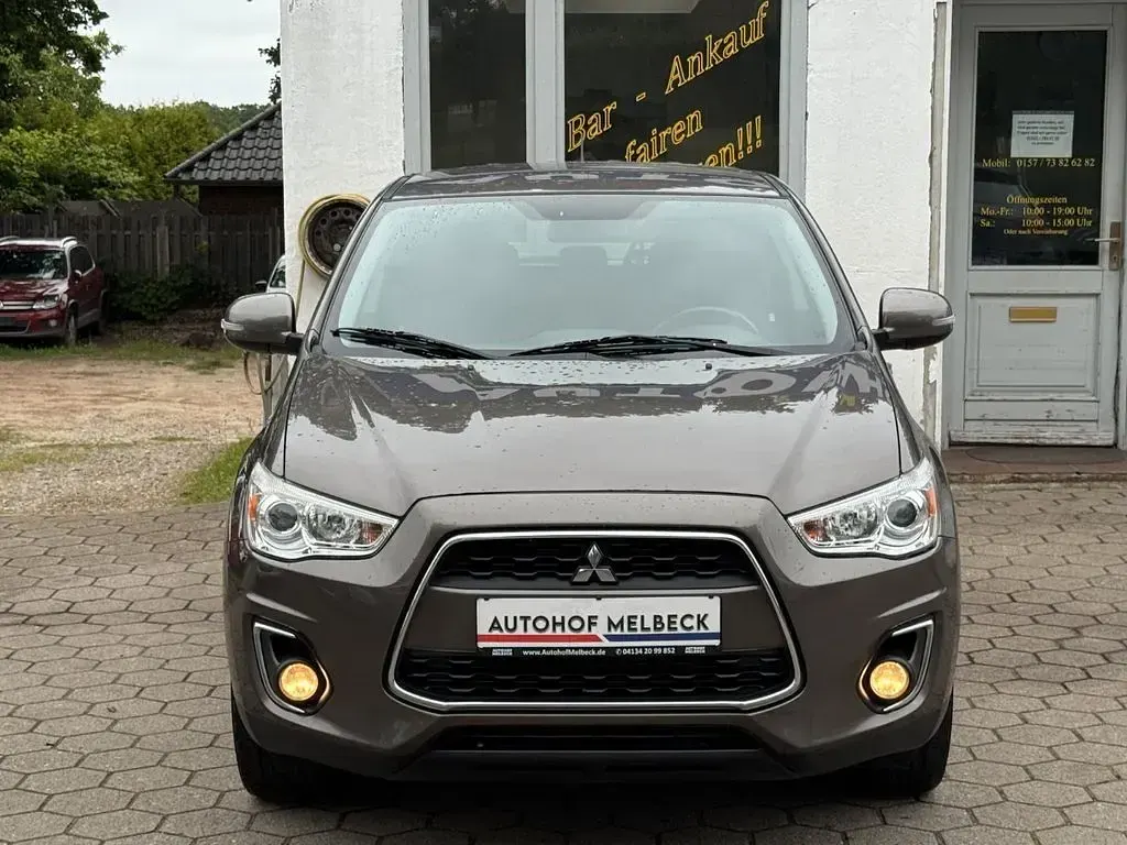 Gebraucht Mitsubishi ASX Edition 150 PS (110 kW) 2014 Braun SUV