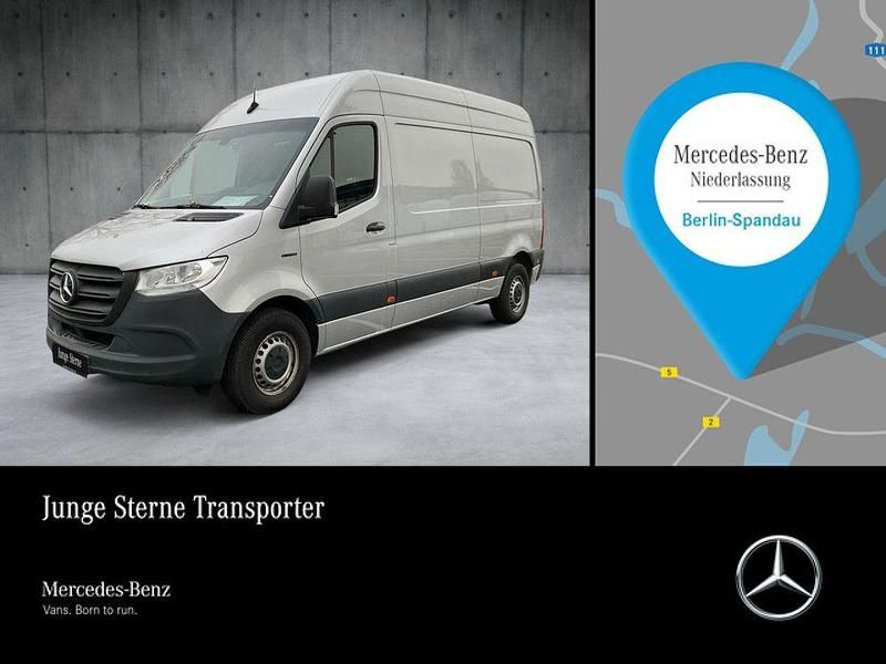 Silber Gebraucht 2022 Mercedes E-Sprinter Van | 21.396 € (Fairer Preis) - Bild 1/4