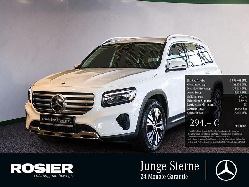 Weiss / polarweiß Gebraucht 2023 Mercedes GLB180 Advanced SUV | 33.990 € (Guter Preis) - Bild 1/3