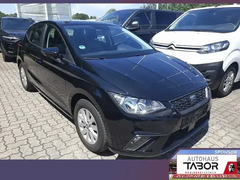 Gebraucht Seat Ibiza Style 110 PS (80 kW) 2021 Schwarz metallic Kleinwagen