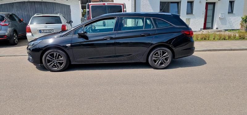 Gebraucht Opel Astra 120 PS (88 kW) 2020 Schwarz Kombi