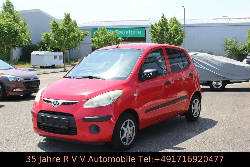 Gebraucht Hyundai i10 Edition+ 67 PS (49 kW) 2010 Electric red Kleinwagen