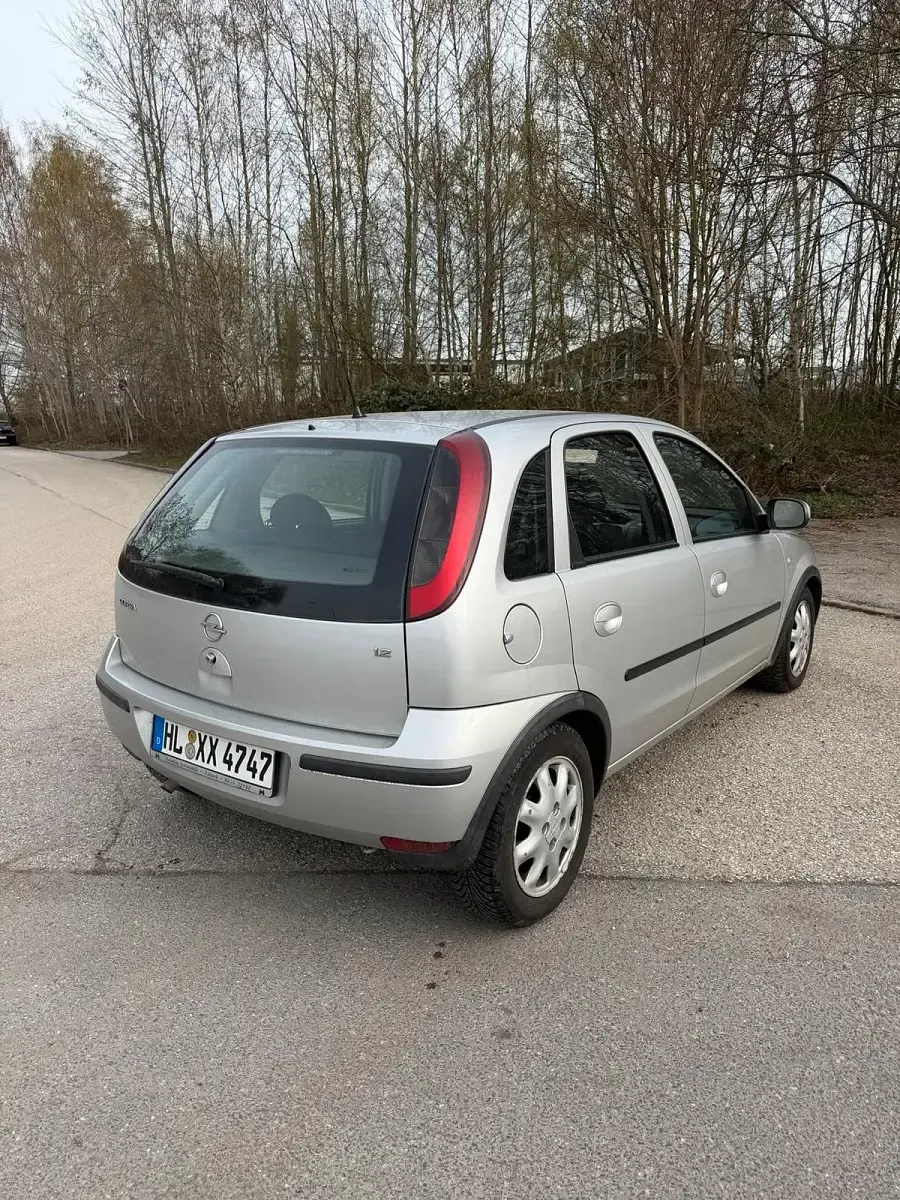 Gebraucht Opel Corsa 2003 Silber Kleinwagen