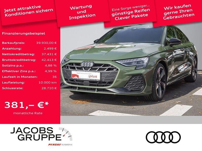 Distriktgruen Gebraucht 2024 Audi A3 S-Line Limousine | 39.930 € (Fairer Preis) - Bild 1/4