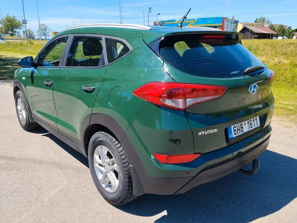 Gebraucht Hyundai Tucson 136 PS (100 kW) 2017 Grün SUV