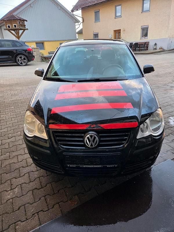 Gebraucht VW Polo 69 PS (50 kW) 2008 Schwarz Kleinwagen