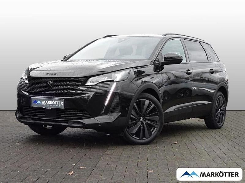 Lackierung schwarz perla nera/ Gebraucht 2023 Peugeot 5008 GTi Limousine | 28.750 € (Guter Preis) - Bild 1/4