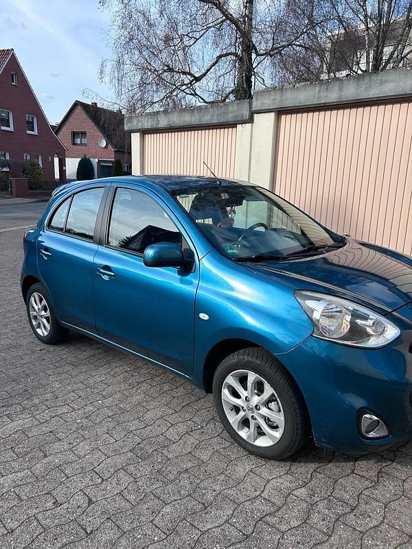 Gebraucht Nissan Micra 80 PS (58 kW) 2015 Blau Kleinwagen