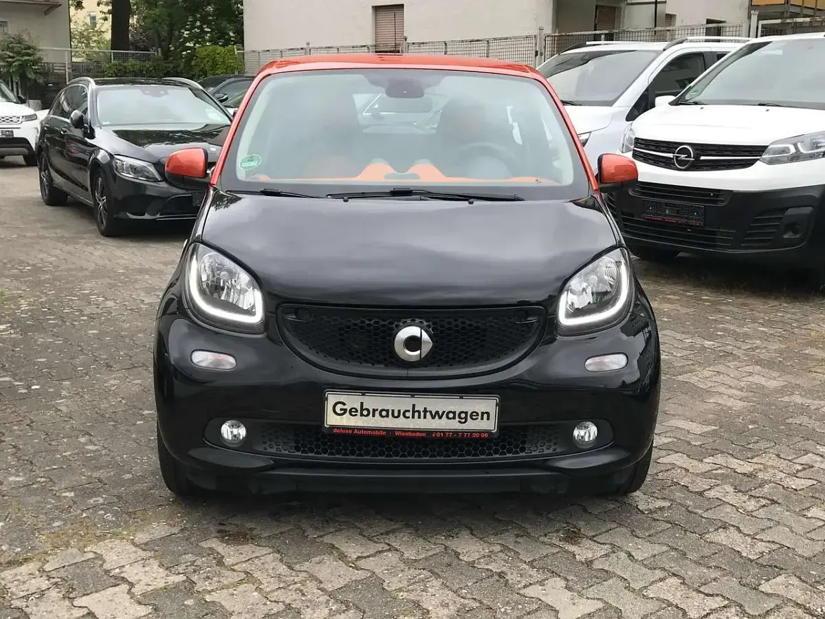 Używany Smart ForFour 71 KM (52 kW) 2016 Pomarańczowy Hatchback