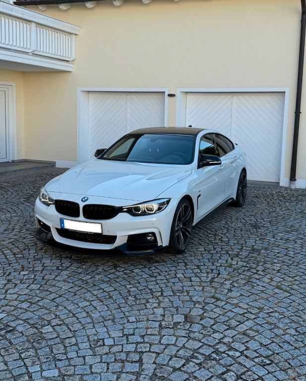 Weiß Gebraucht 2017 BMW 420 Gran Coupé M Performance Coupé | 22.990 € (Fairer Preis) - Bild 1/4