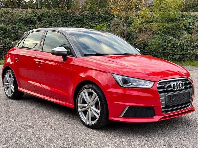 Rot Gebraucht 2017 Audi S1 Sportback Ambiente Kleinwagen | 10.990 € - Bild 1/4