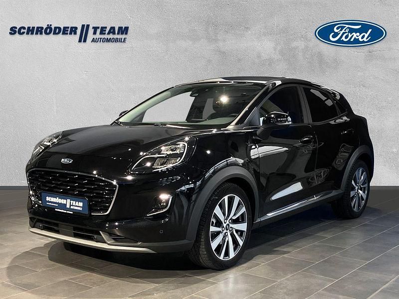 Gebraucht Ford Puma Titanium X 125 PS (91 kW) 2021 Schwarz SUV