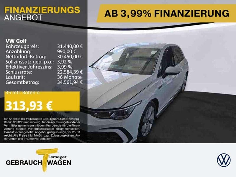 Weiß Gebraucht 2022 VW Golf VIII GTD Limousine | 31.440 € (Fairer Preis) - Bild 1/3