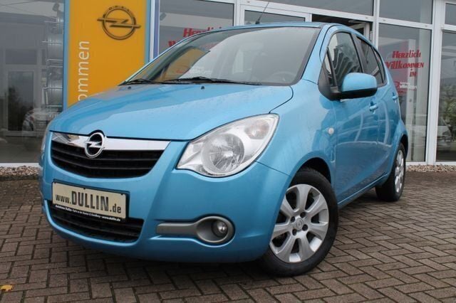 Gebraucht Opel Agila Edition 86 PS (63 kW) 2009 Blau Kleinwagen