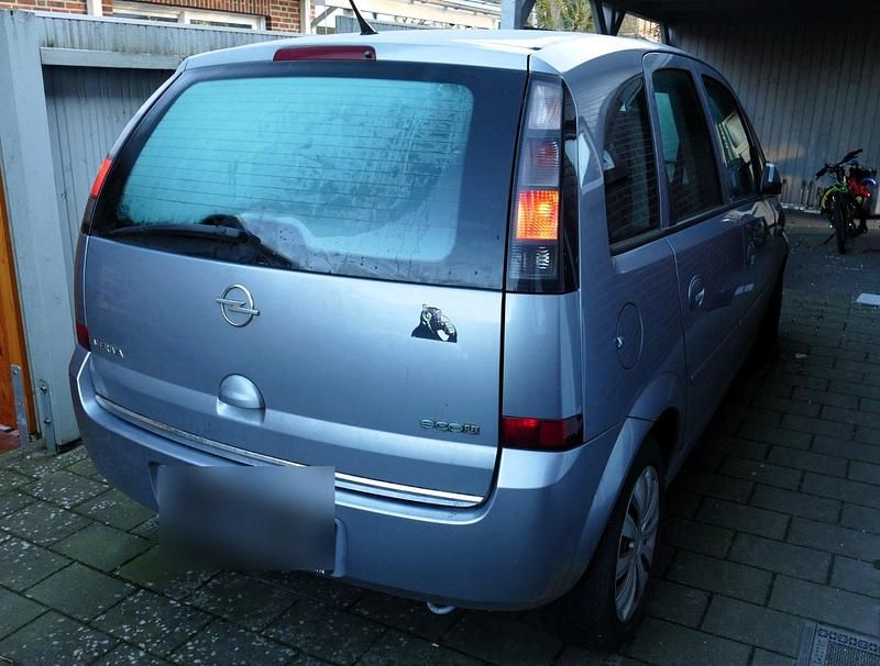 Blau Gebraucht 2009 Opel Meriva Van / Kleinbus | 500 € (Superpreis) - Bild 1/4