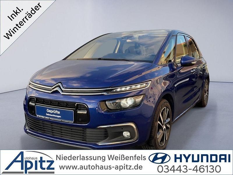 Blau Gebraucht 2016 Citroën C4 Picasso PureTech Van / Kleinbus | 17.490 € - Bild 1/4