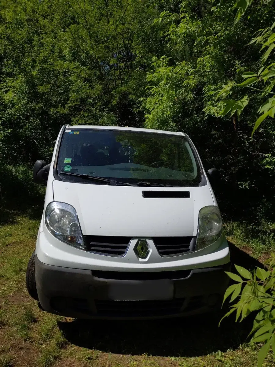 Gebraucht Renault Trafic 90 PS (66 kW) 2010 Weiß Van / Kleinbus