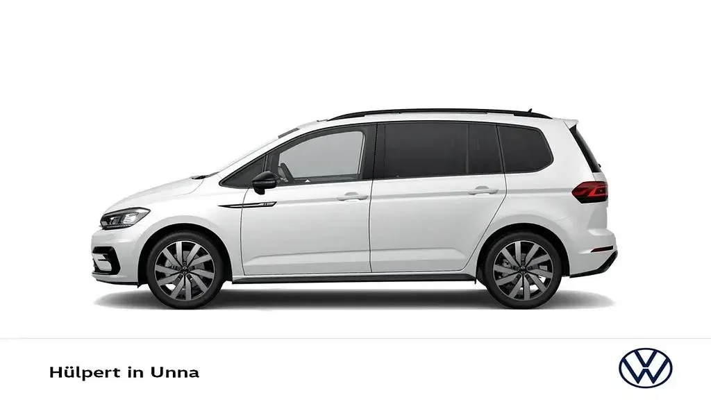 Gebraucht VW Touran Style 150 PS (110 kW) 2022 Weiß Van / Kleinbus