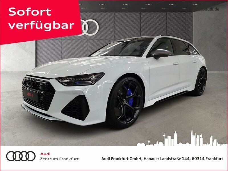 Gletscherweiß metallic Neu 2025 Audi RS6 Performance Kombi | 170.980 € - Bild 1/4